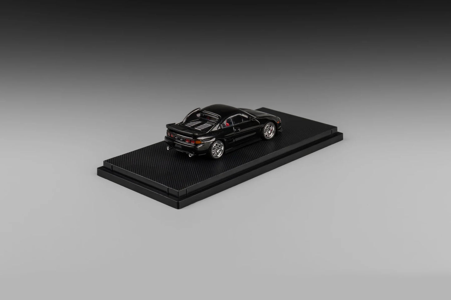 Microturbo 1:64 Custom MR2 SW20 Hong Kong Limited Edition - Metallic Black