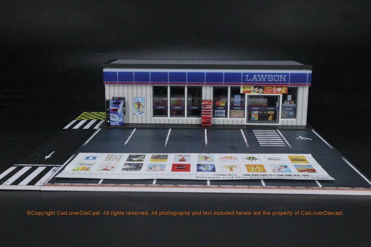 G-Fans 1:64 LAWSON Building Diorama 710024 – CarBro MC