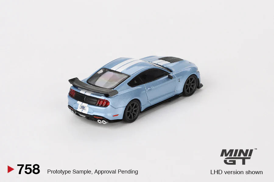 Mini GT 1:64 Ford Mustang Shelby GT500 Heritage Edition – Blue