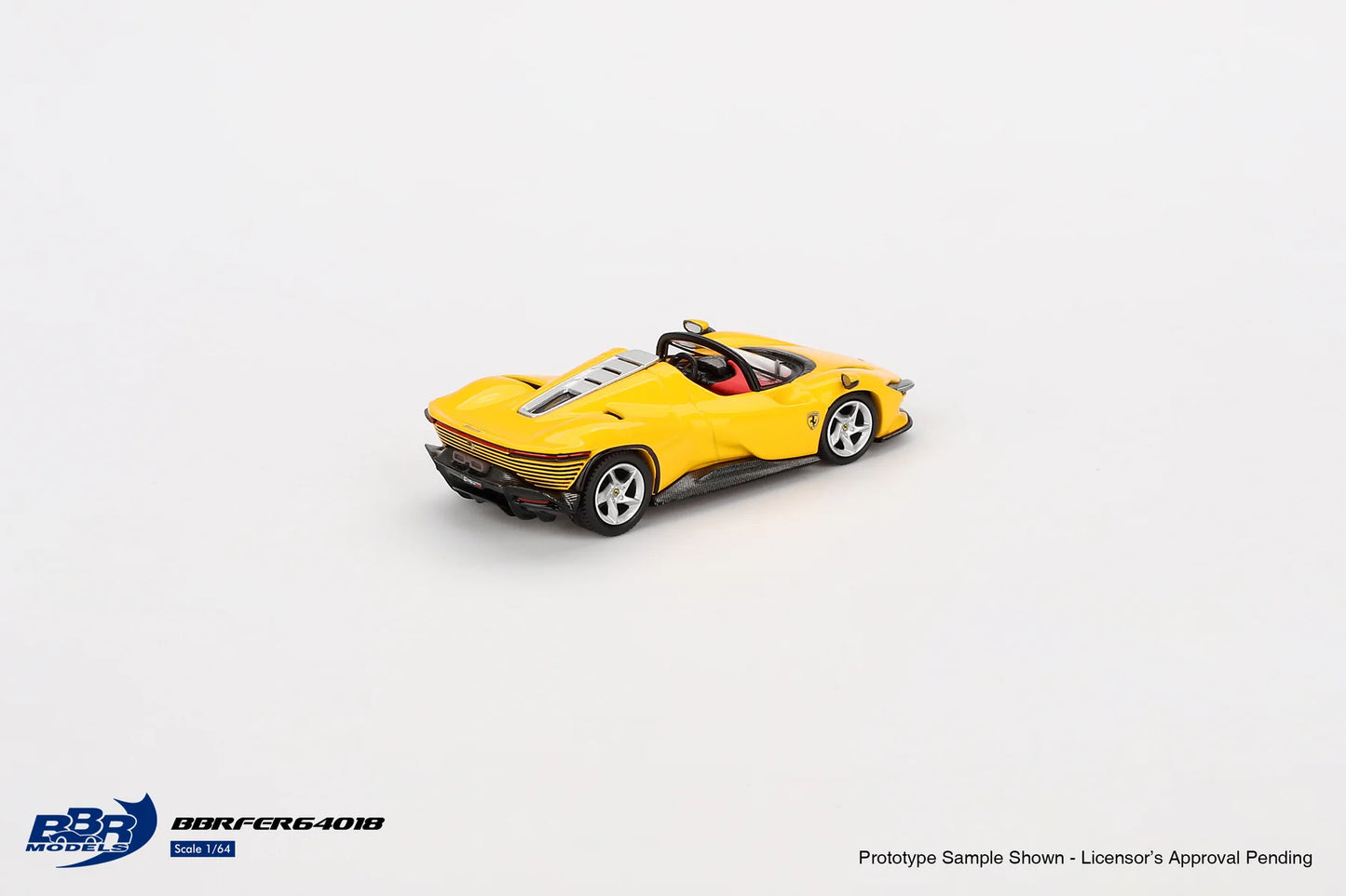 BBR Models 1:64 Ferrari Daytona SP3 – Giallo Modena – Limited Edition