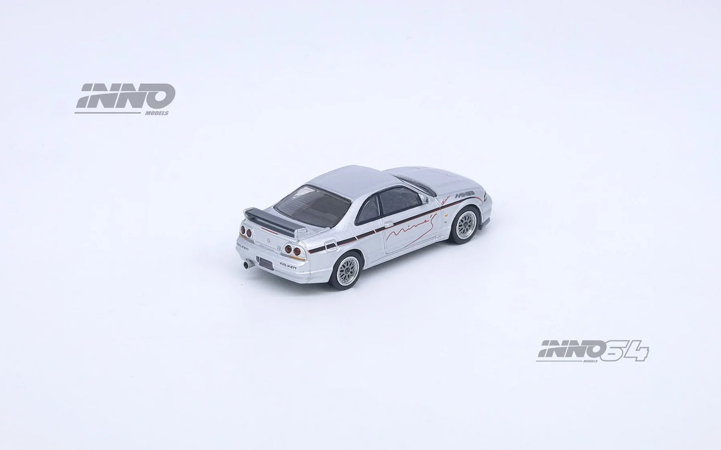 Inno64 1:64 Nissan Skyline GR-R (R33) "Tuned by MINE'S" IN64-R33-MINES-S