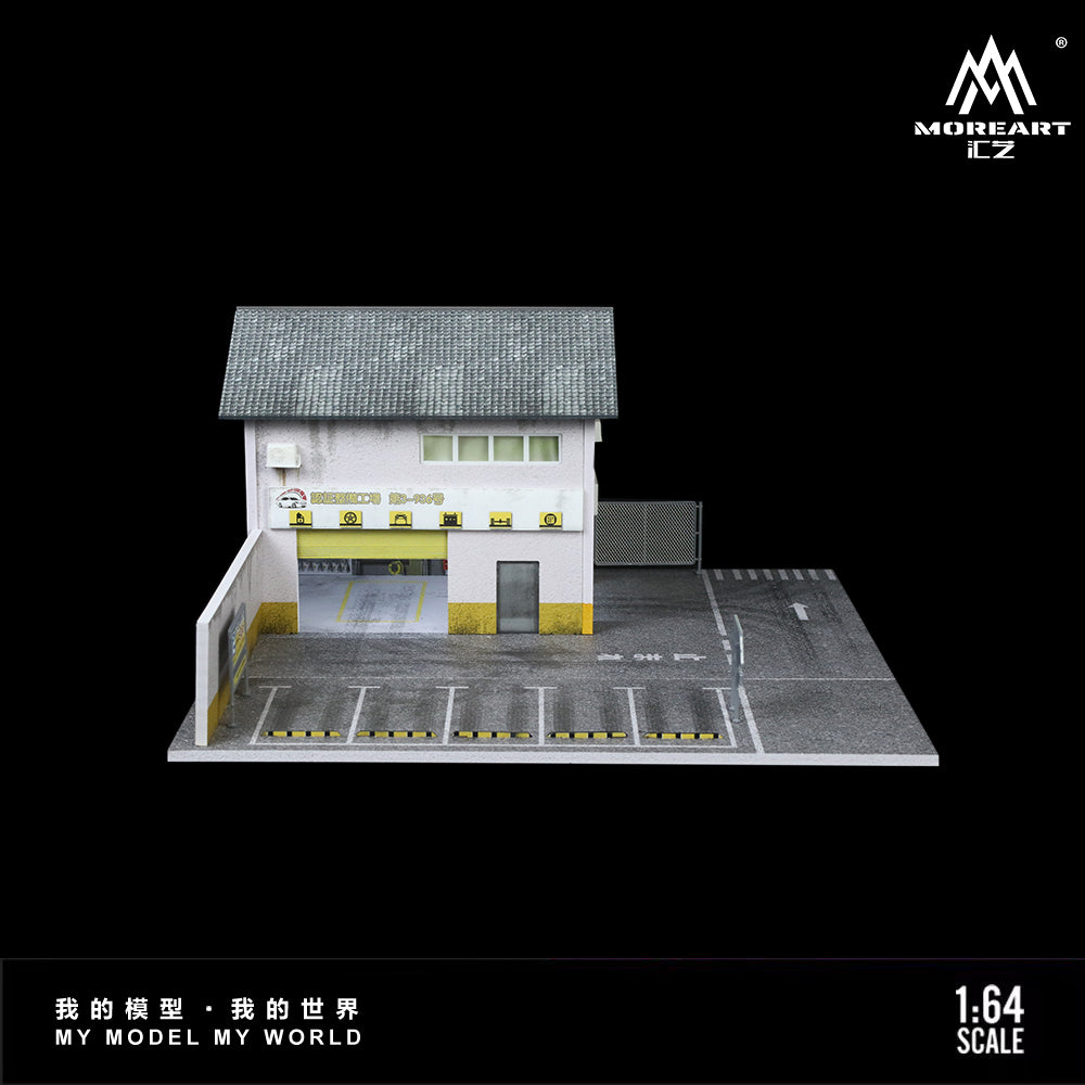 MoreArt 1:64 Morimoto Factory Scene Model Diorama MO936412