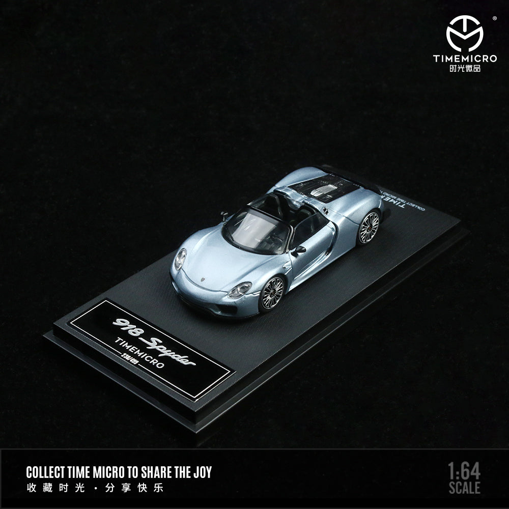 Time Micro 1:64 Porsche 918 Spyder (2 Colors)