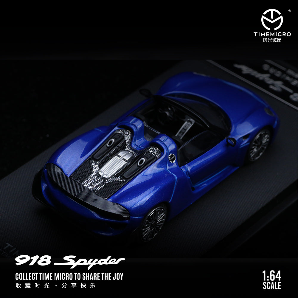 Time Micro 1:64 Porsche 918 Spyder (2 Colors)