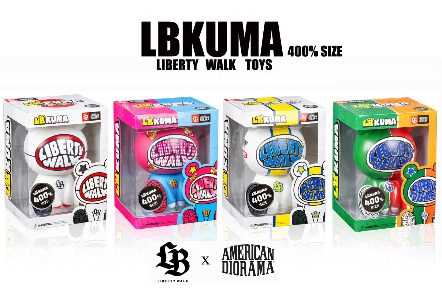 American Diorama Liberty Walk LB Kuma 400% - Style 02- F40 Style AD-LBKuma02