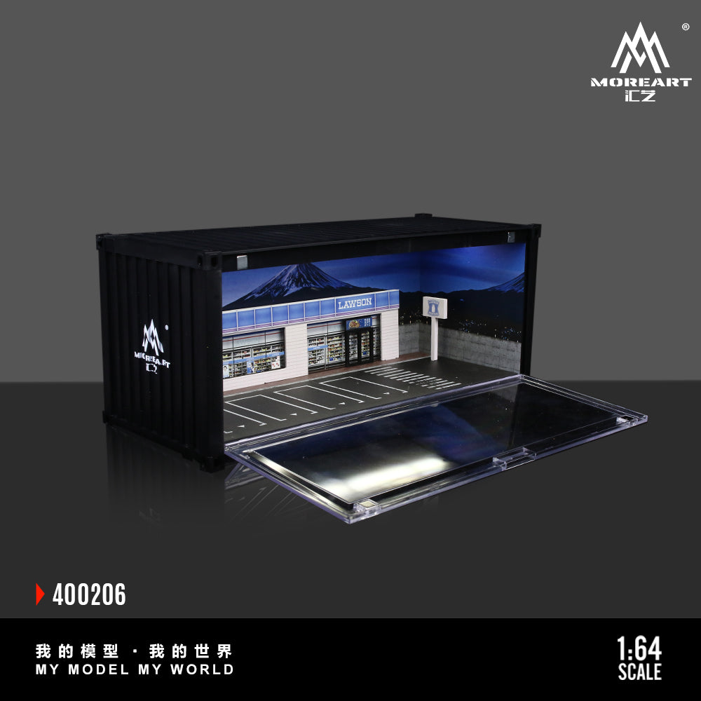 MoreArt 1:64 Container Lawson Supermarket Scene Diorama MO400206