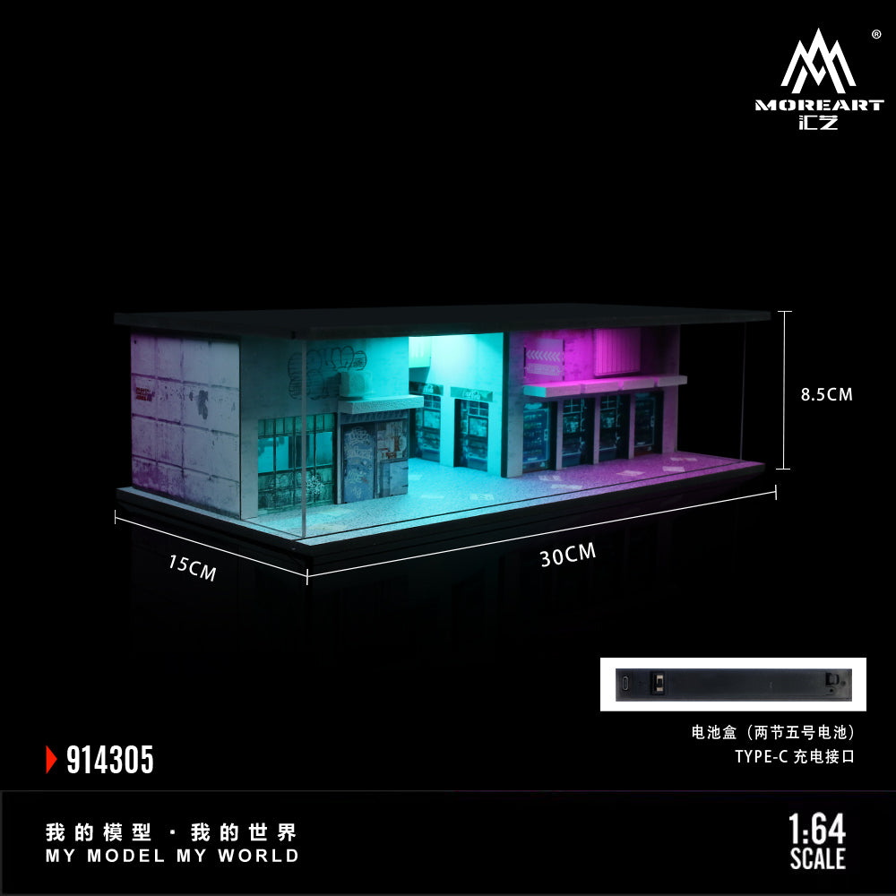 MoreArt 1:64 Cyberpunk Series 03 Diorama MO914305