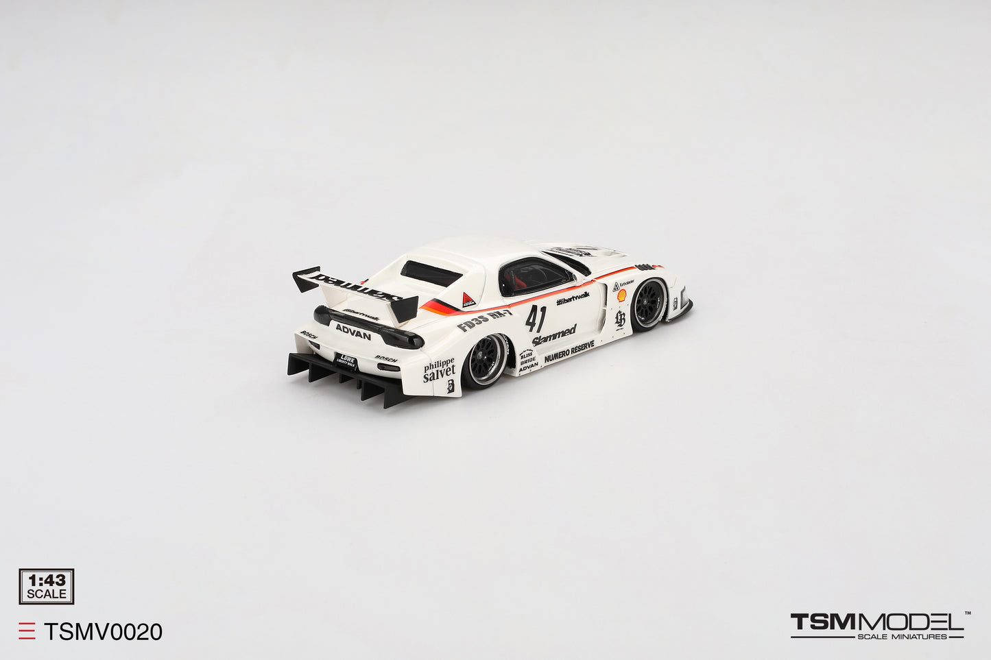 TSM 1:43 MAZDA RX-7 LB-Super Silhouette #41 Numero Reserve TSMV0020