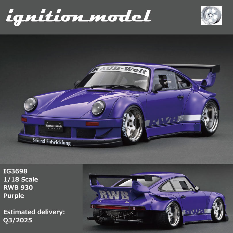 Ignition Model 1:18 RWB 930 Purple IG3698