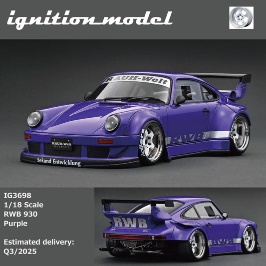 Ignition Model 1:18 RWB 930 Purple IG3698