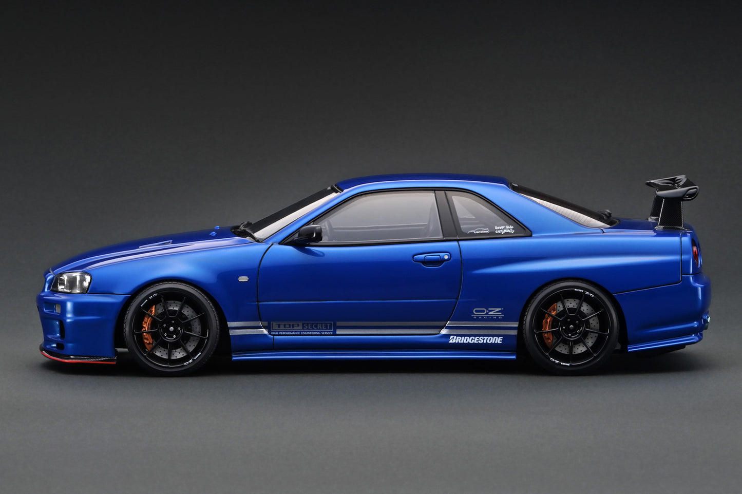 Ignition Model 1:18 TOP SECRET 34GT-R (BNR34) Blue Metallic IG3641