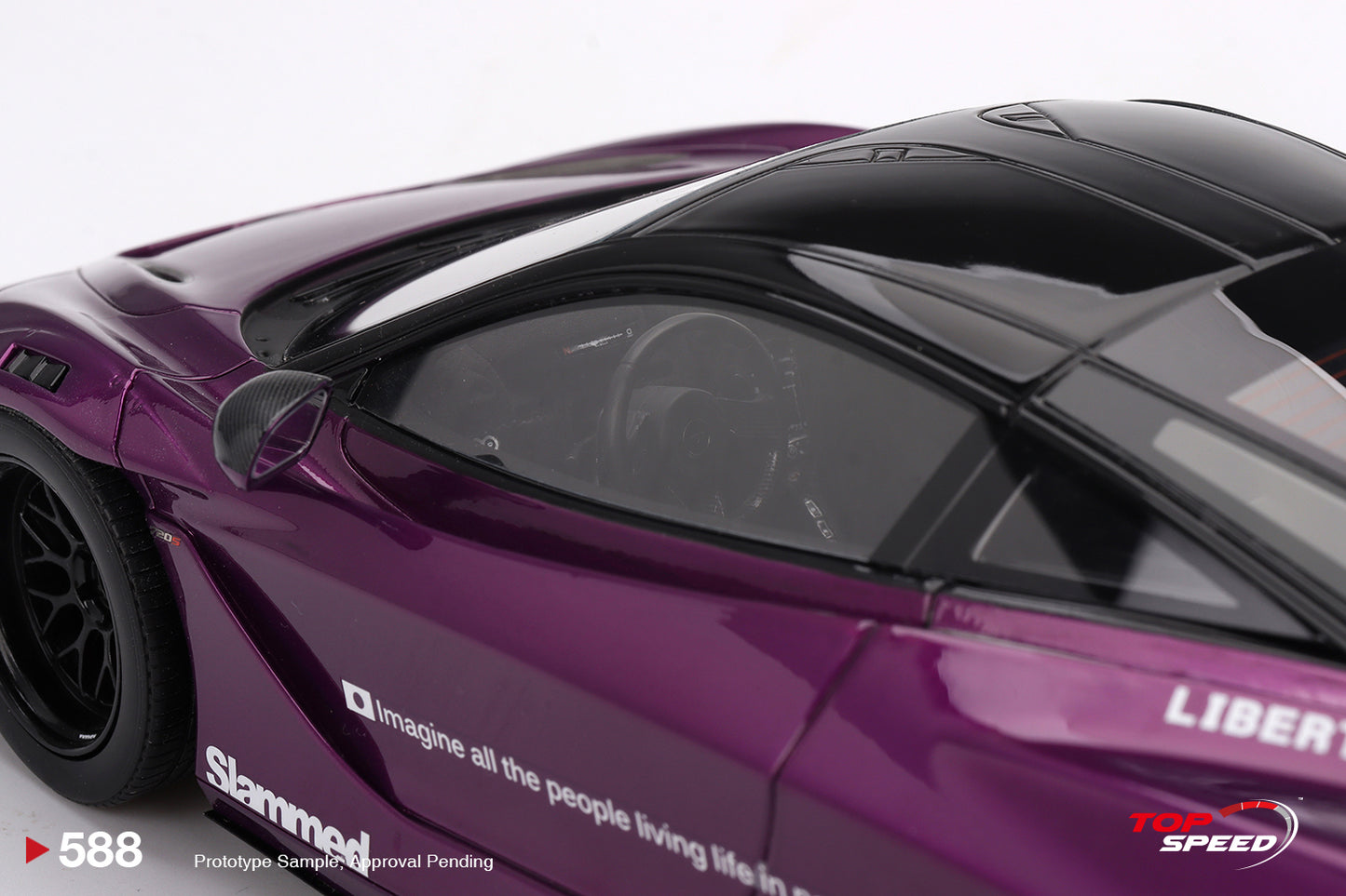 Topspeed 1:18 McLaren 720S LB★Works Purple TS0588