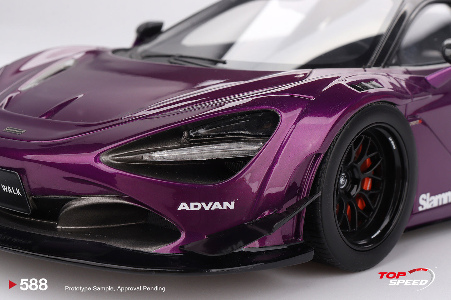 Topspeed 1:18 McLaren 720S LB★Works Purple TS0588