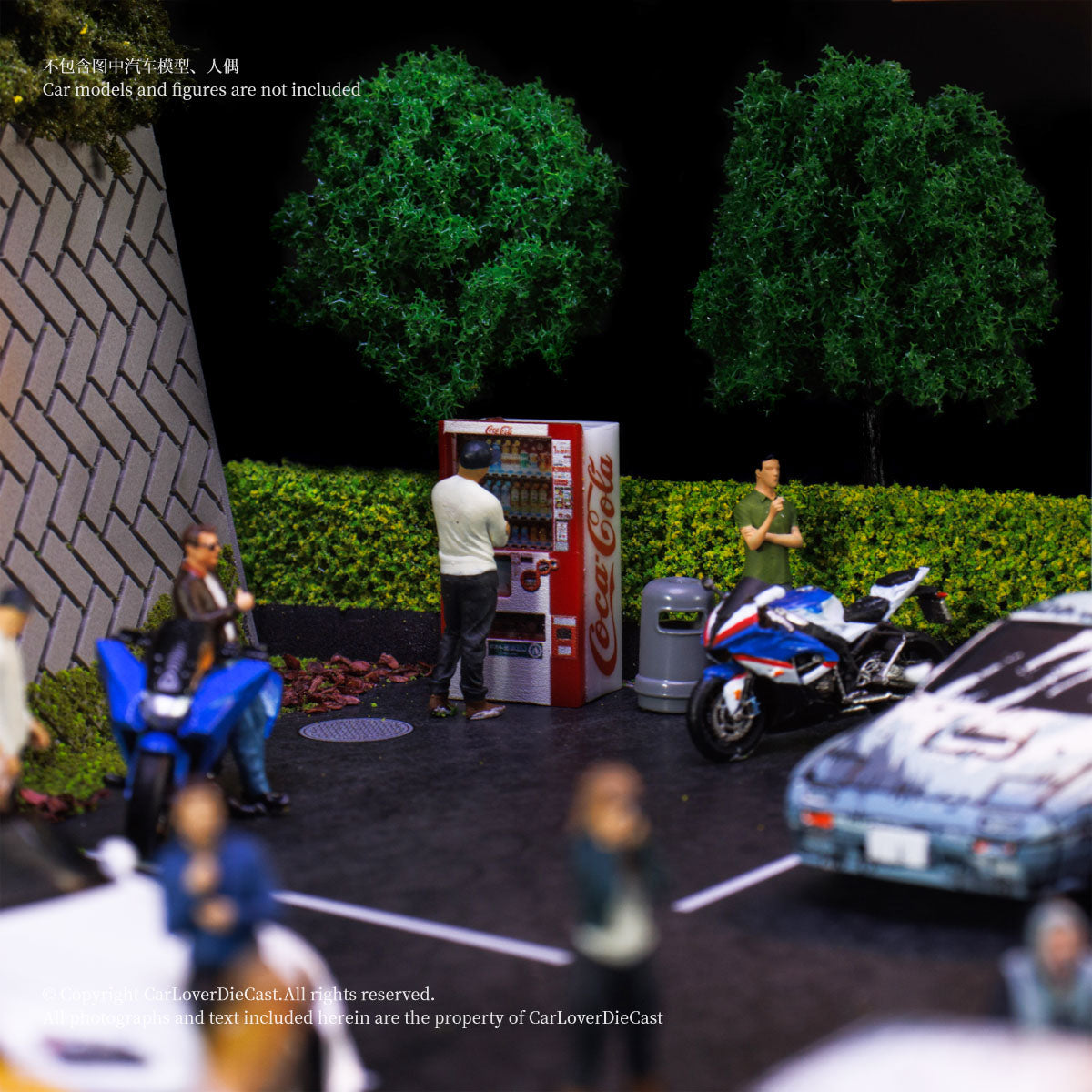 G-Fans 1:64 Initial D Parking Lot Diorama 710037 (Coming Soon)