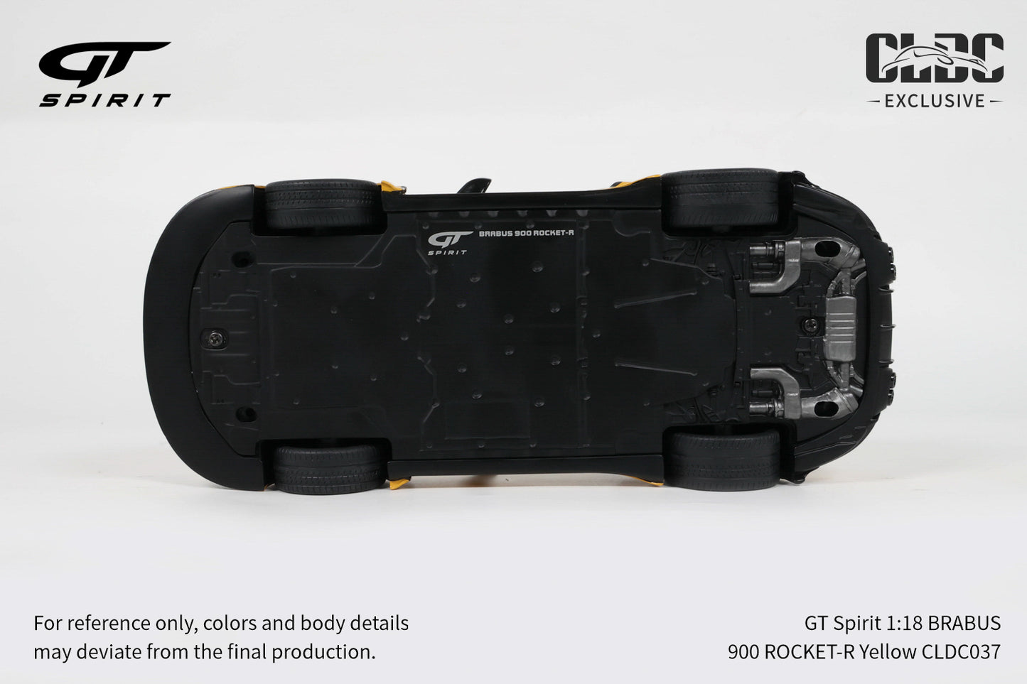 GT Spirit 1:18 BRABUS 900 ROCKET-R Yellow CLDC037