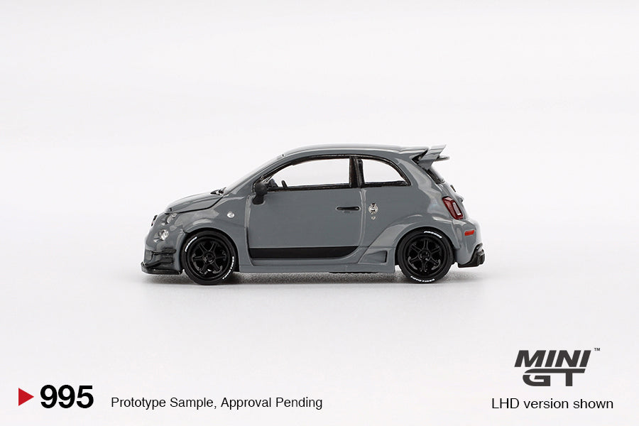 Mini GT 1:64 Abarth 595 LB-WORKS x Abas Works – Grey MGT00995-BL