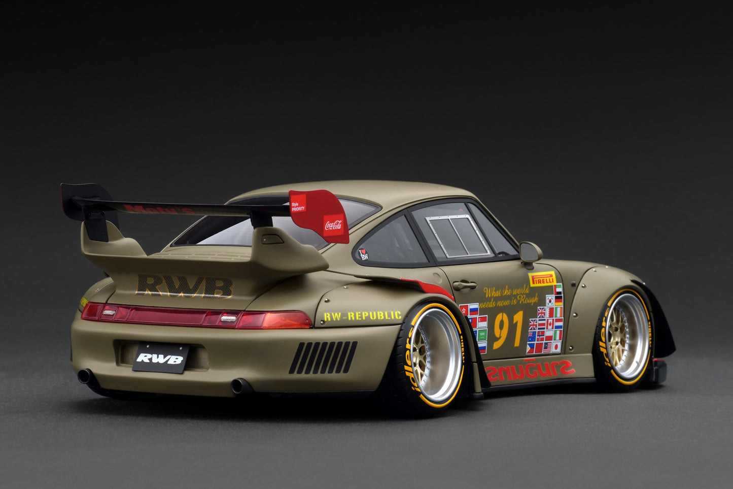Ignition Model 1:18 RWB 993 Khaki IG3626
