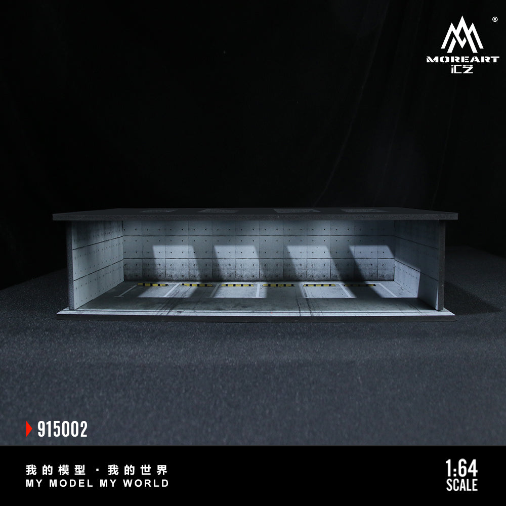 MoreArt 1:64 Underground Parking Garage Scene 02 MO915002