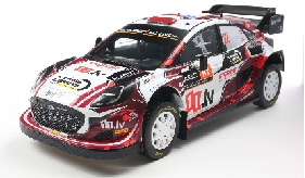 Solido 1:18 FORD PUMA RALLY1 HYBRID WHITE #22 2024 S1809507