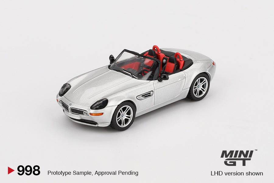Mini GT 1:64 BMW Z8 Silver MGT00998-BL (Preorder)