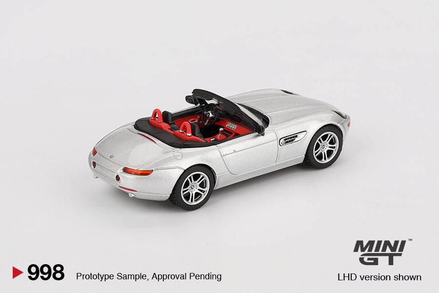 Mini GT 1:64 BMW Z8 Silver MGT00998-BL (Preorder)