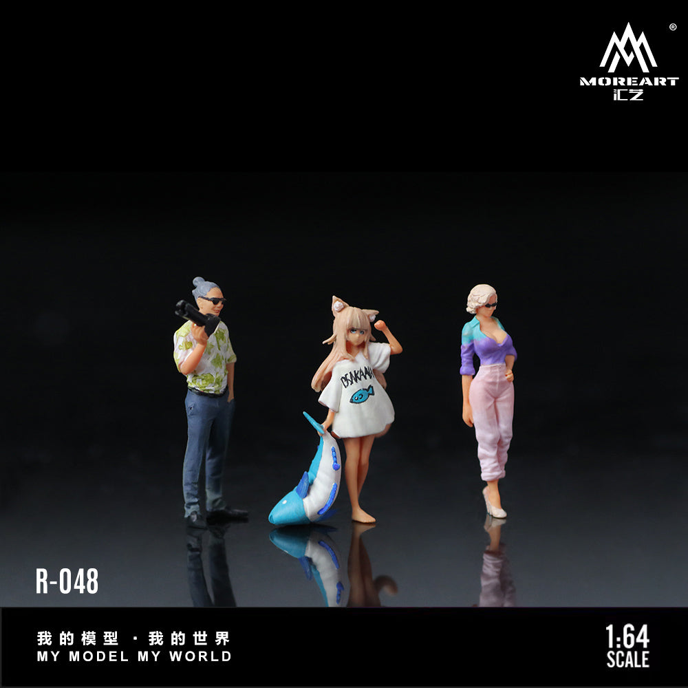 MoreArt 1:64 Anime Girl Photography Doll Set MO223048