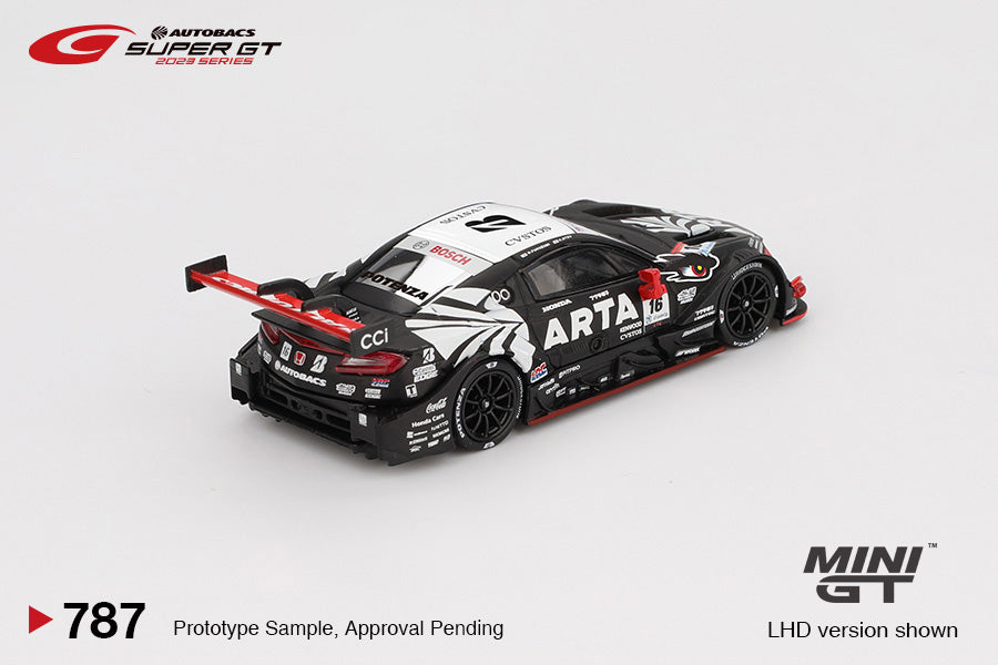 (Coming Soon) Mini GT 1:64 Japan Exclusive Honda NSX-GT “Type S” GT500 #64 “Modulo NSX-GT” Modulo Nakajima Racing 2023 SUPER GT Series MGT00787-BL