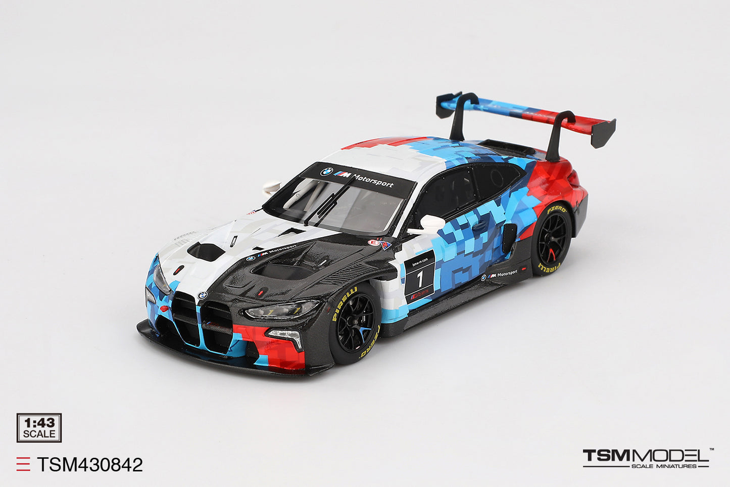 TSM 1:43 BMW M4 GT3 EVO Presentation TSM430842 (Preorder)
