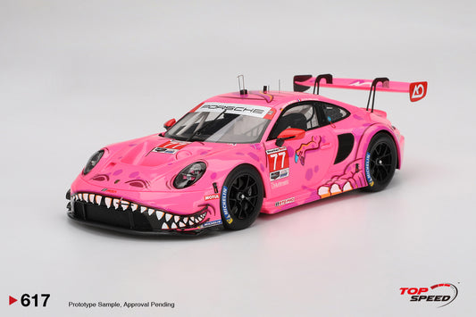 Topspeed 1:18 Porsche 911 GT3 R #77 AO Racing 2024 IMSA Road America TS0617