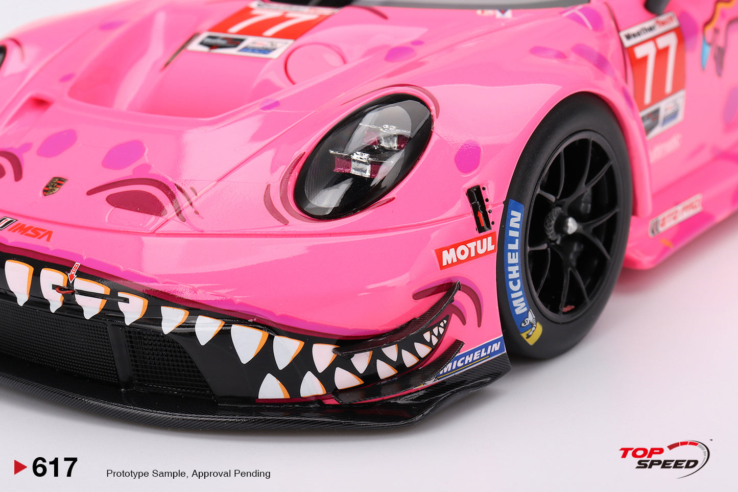 Topspeed 1:18 Porsche 911 GT3 R #77 AO Racing 2024 IMSA Road America TS0617