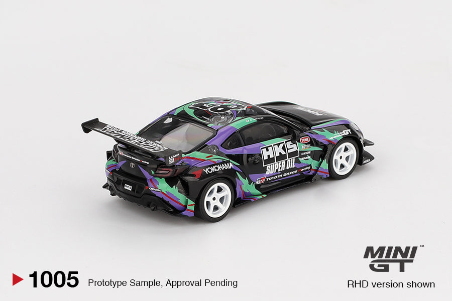 Mini GT 1:64 Toyota GR86 HKS TYPE R 2022 Tokyo Auto Salon – Black MGT01005-BL (Preorder)