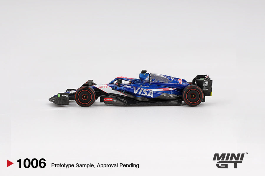 Mini GT 1:64 RB VCARB 01 #3 Daniel Ricciardo 2024 F1 2024 Bahrain GP MGT01006-BL (Preorder)