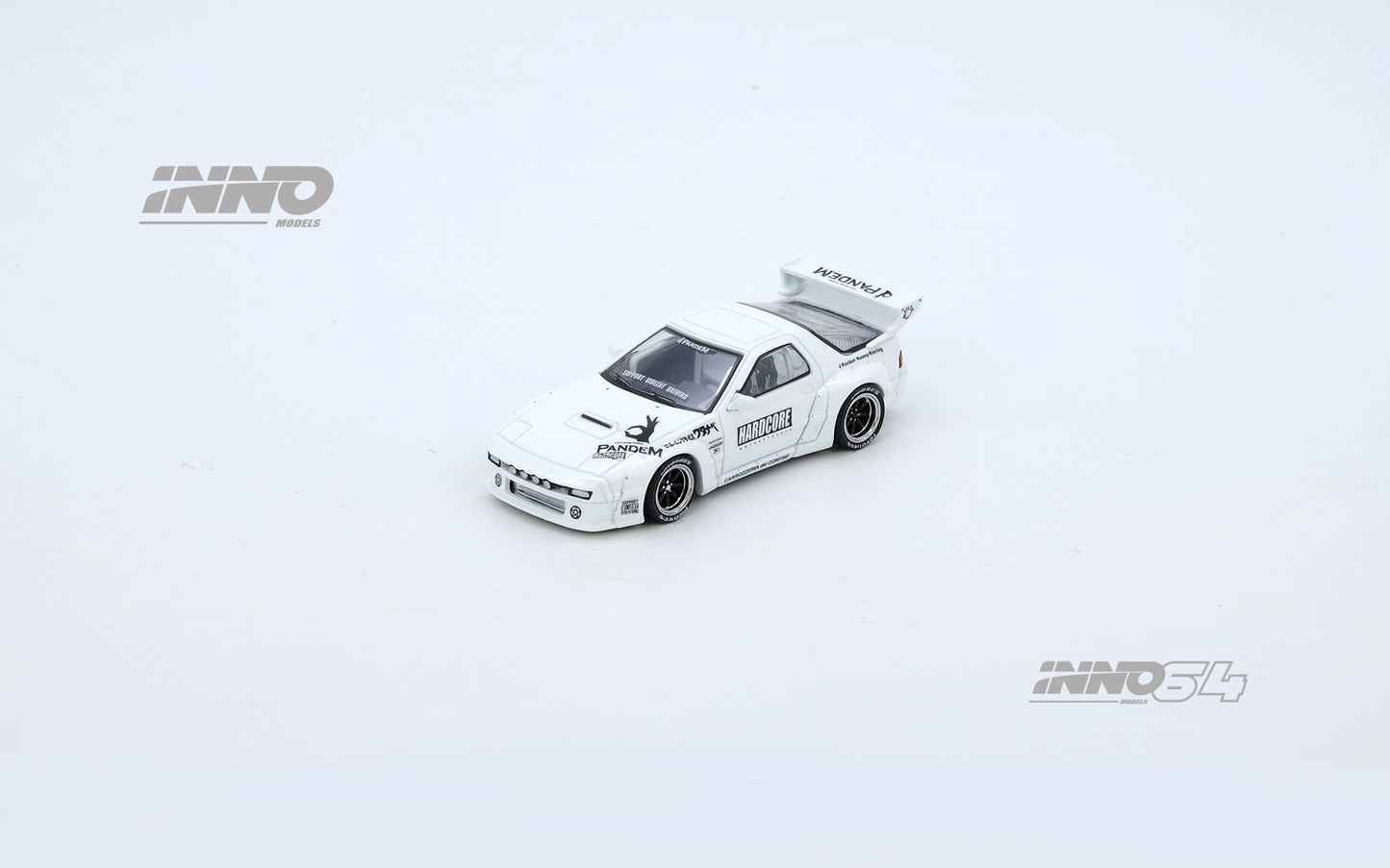 Inno64 1:64 MAZDA RX7 (FC3S) PANDEM AERO Widebody Kit IN64-RX7FCP-WHI1