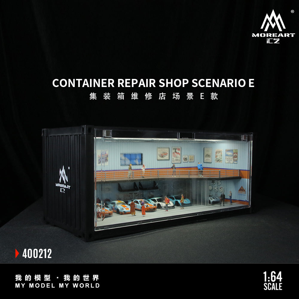 MoreArt 1:64 Container Repair Shop Scenario E [Gulf] MO400212
