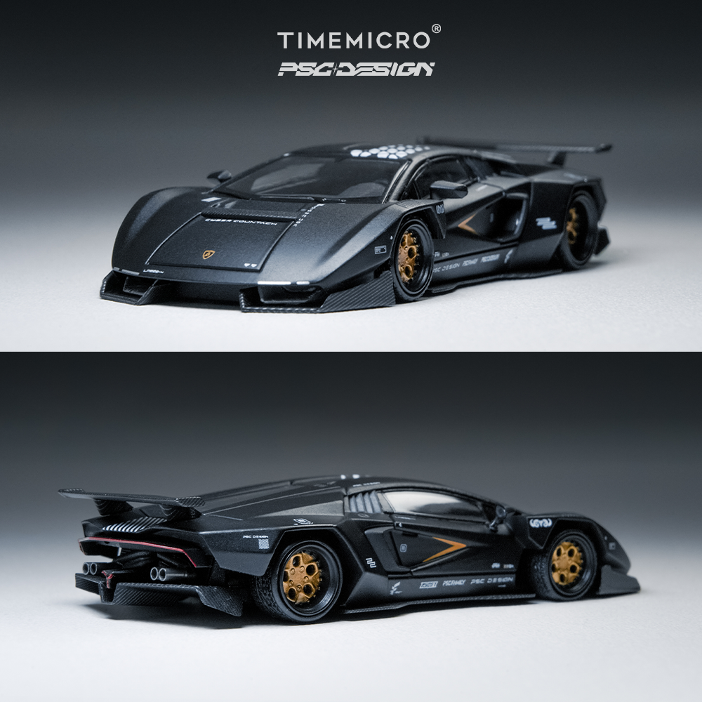 Time Micro × PSC DESIGN 1:64 PSC New Lamborghini Countach First Time Micro × PSC DESIGN 1:64 PSC New Lamborghini Countach First