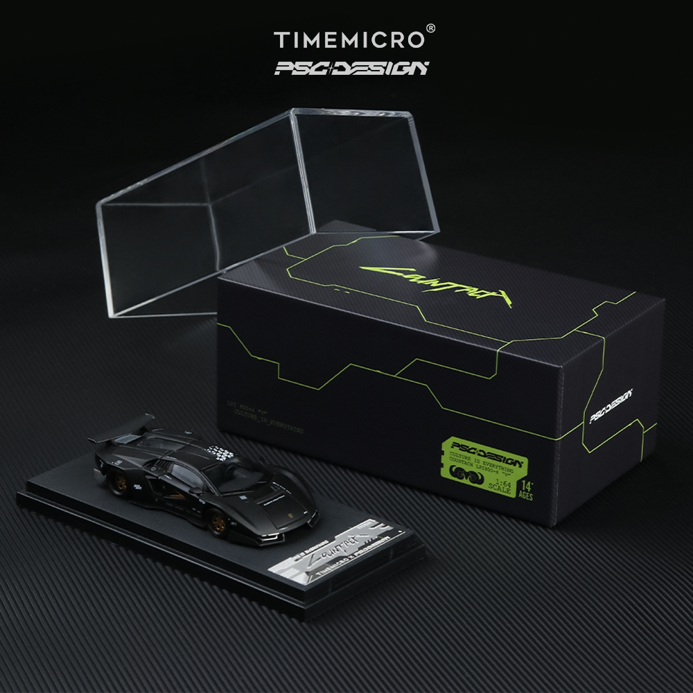 Time Micro × PSC DESIGN 1:64 PSC New Lamborghini Countach First Edition TM647701