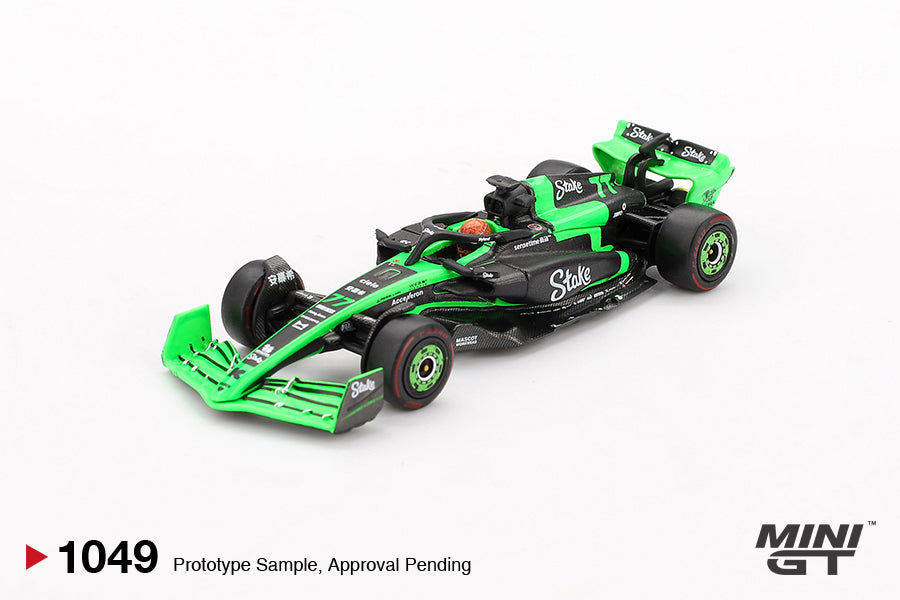 Mini GT 1:64 F1 Kick Sauber C44 #77 Valtteri Bottas 2024 F1 2024 Chinese GP MGT01049-BL (Preorder)