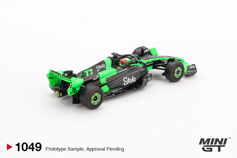 Mini GT 1:64 F1 Kick Sauber C44 #77 Valtteri Bottas 2024 F1 2024 Chinese GP MGT01049-BL (Preorder)