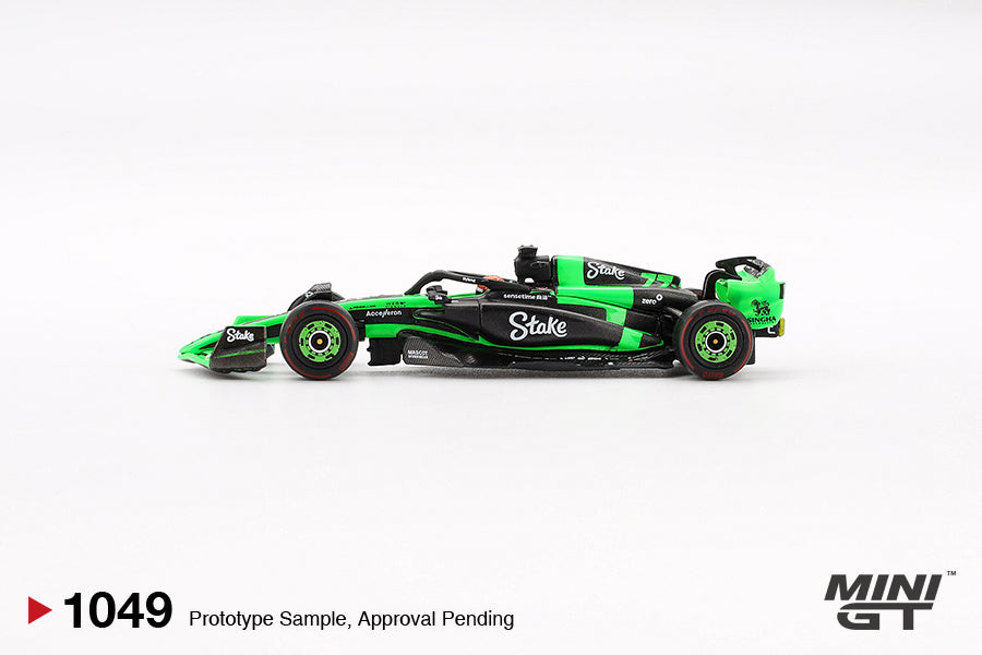Mini GT 1:64 F1 Kick Sauber C44 #77 Valtteri Bottas 2024 F1 2024 Chinese GP MGT01049-BL (Preorder)