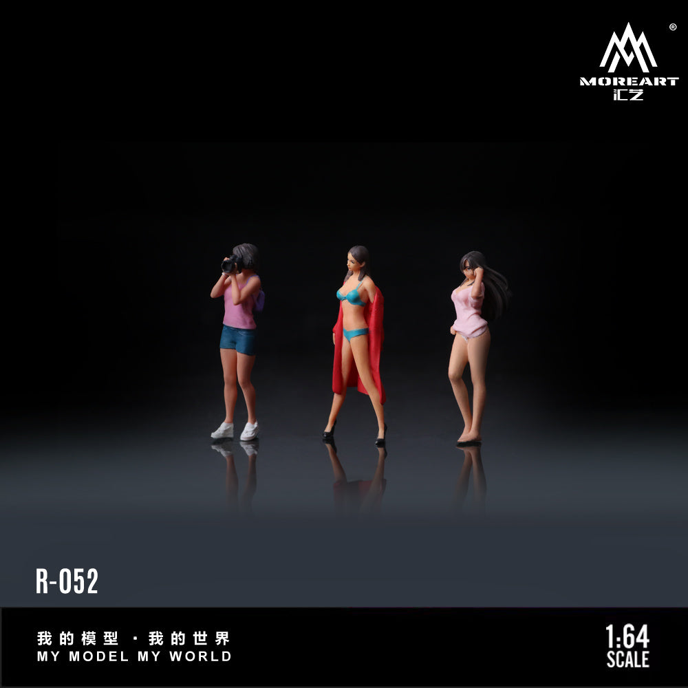 MoreArt 1:64 Photography Model Doll Set MO223052 (Preorder)