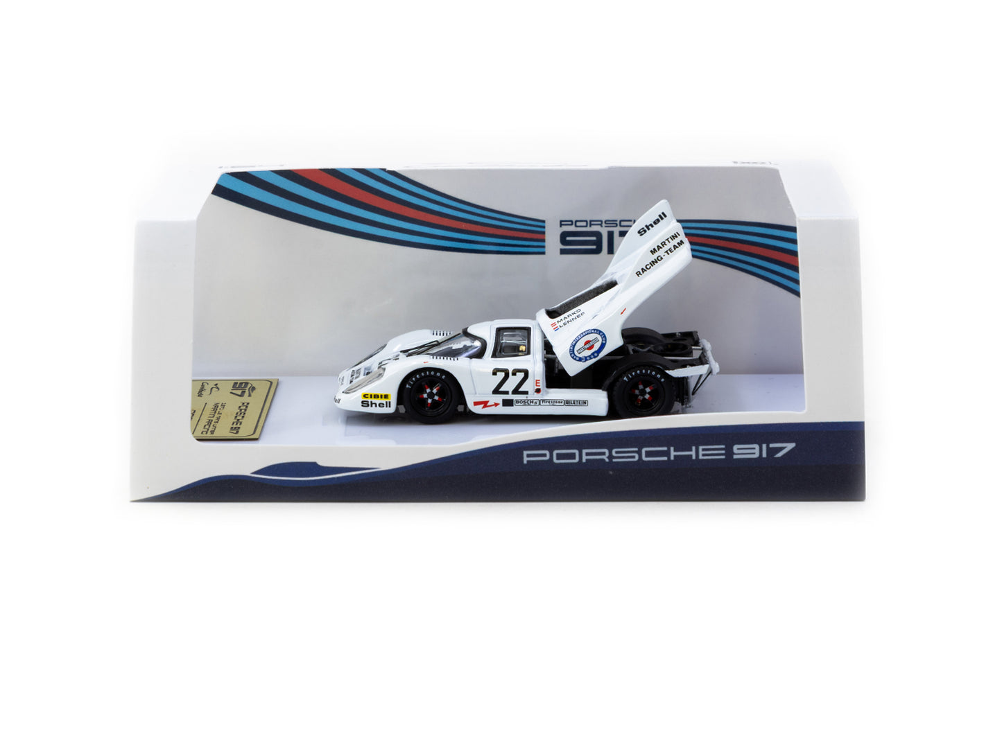 Tarmac Works 1:64 Porsche 917 KH Test Car #22 CWB64-002-LMTC22 (Preorder)