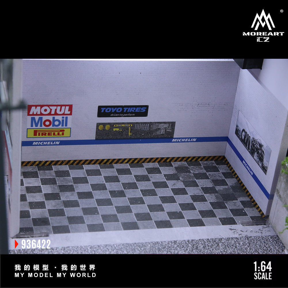 MoreArt 1:64 Japanese Curry Restuarant Scene Diorama MO936422 (Preorder)