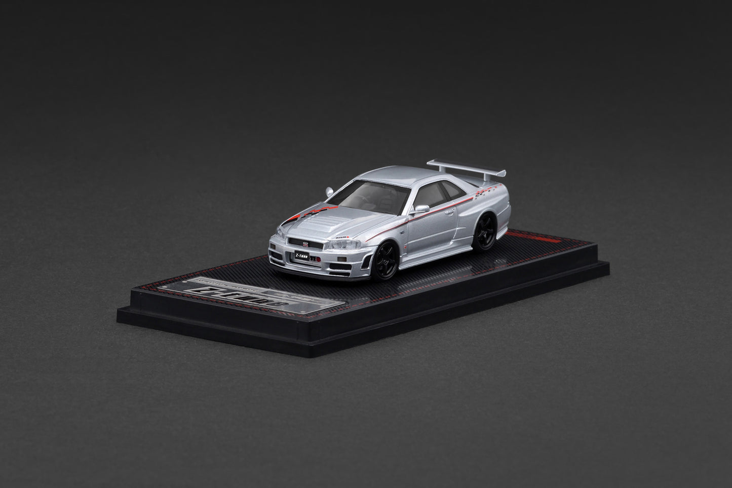 Ignition Model 1:64 Nismo R34 GT-R Z-tue Silver IG3840 (Preorder)