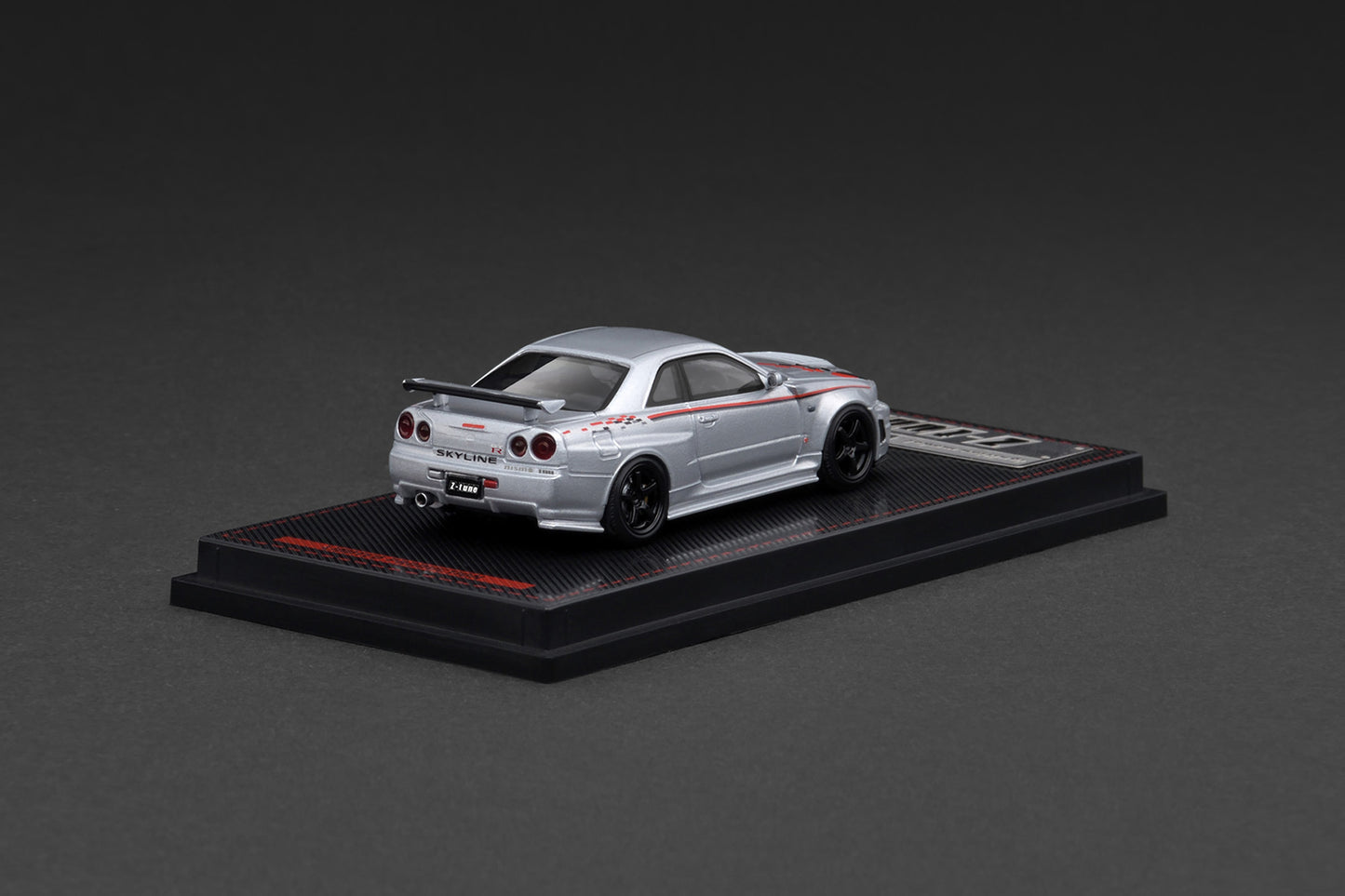 Ignition Model 1:64 Nismo R34 GT-R Z-tue Silver IG3840 (Preorder)