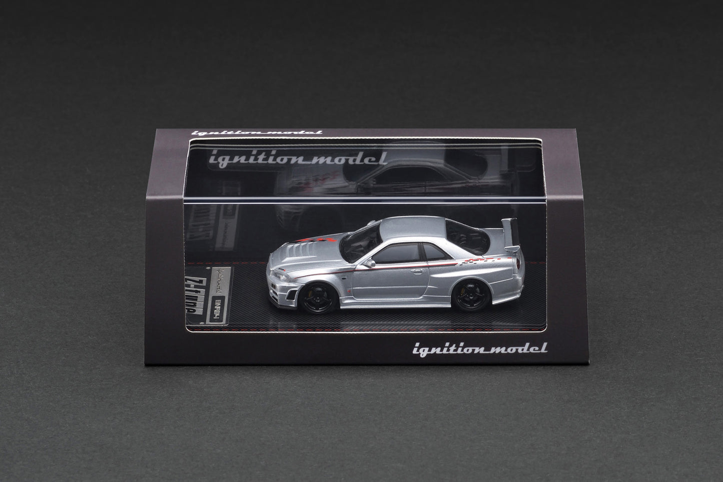 Ignition Model 1:64 Nismo R34 GT-R Z-tue Silver IG3840 (Preorder)