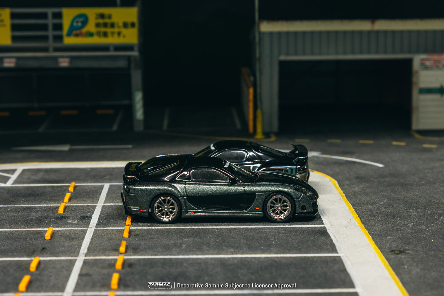 Tarmac Works 1:64 Mazda RX-7 VeilSide Fortune7 Grey metallic / Black T64G-075-GY (Preorder)