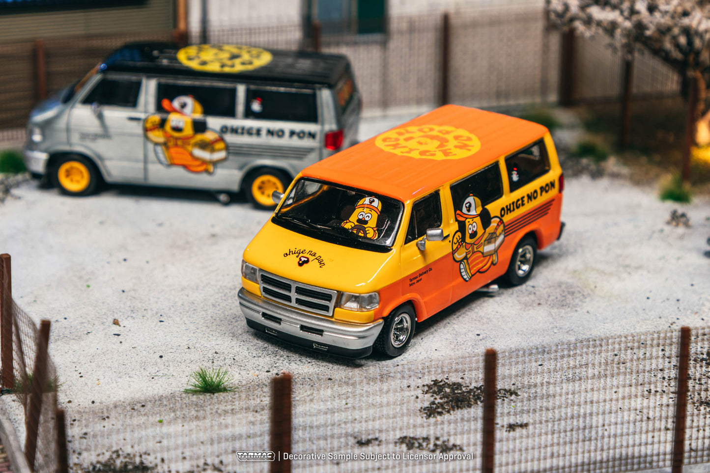 Tarmac Works 1:64 Dodge Van OHIGE no PON T64G-TL032-ONP