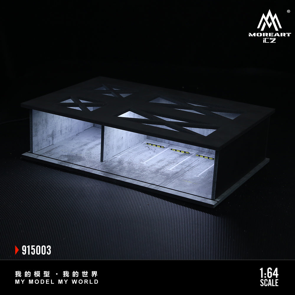 (Preorder) MoreArt 1:64 Undergroud Parking Garage Scene 03 MO915003