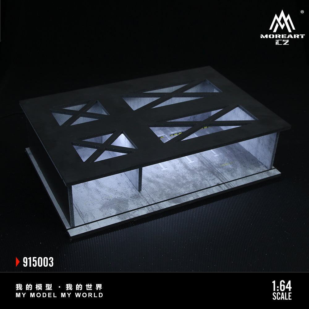 (Preorder) MoreArt 1:64 Undergroud Parking Garage Scene 03 MO915003