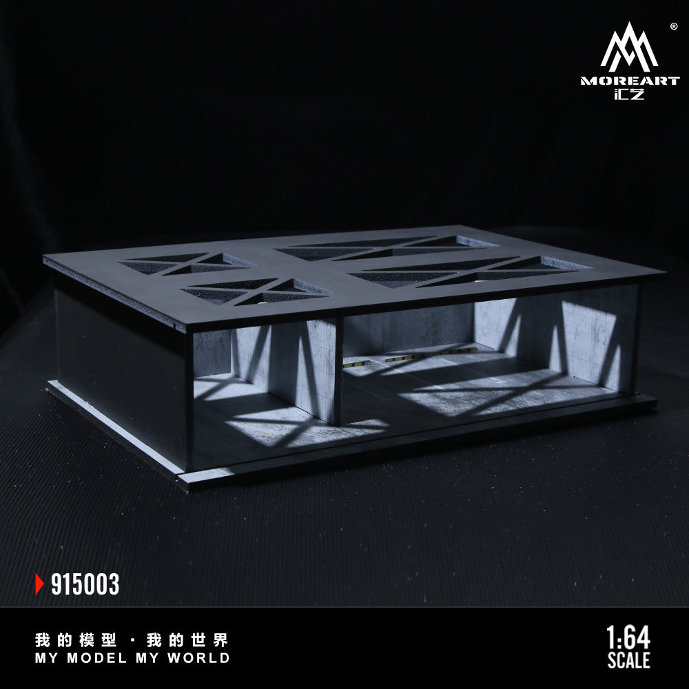 (Preorder) MoreArt 1:64 Undergroud Parking Garage Scene 03 MO915003